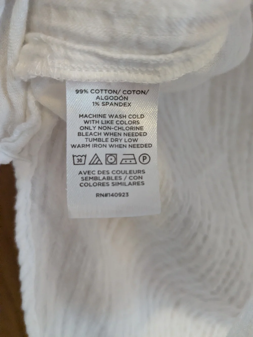 LOFT White Crinkle Dolman Button-Down Shirt - Picture 6 of 11